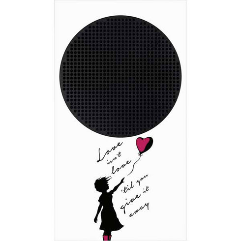 Love Isnt Love Til You Give It Away Xbox Series S Console Skin